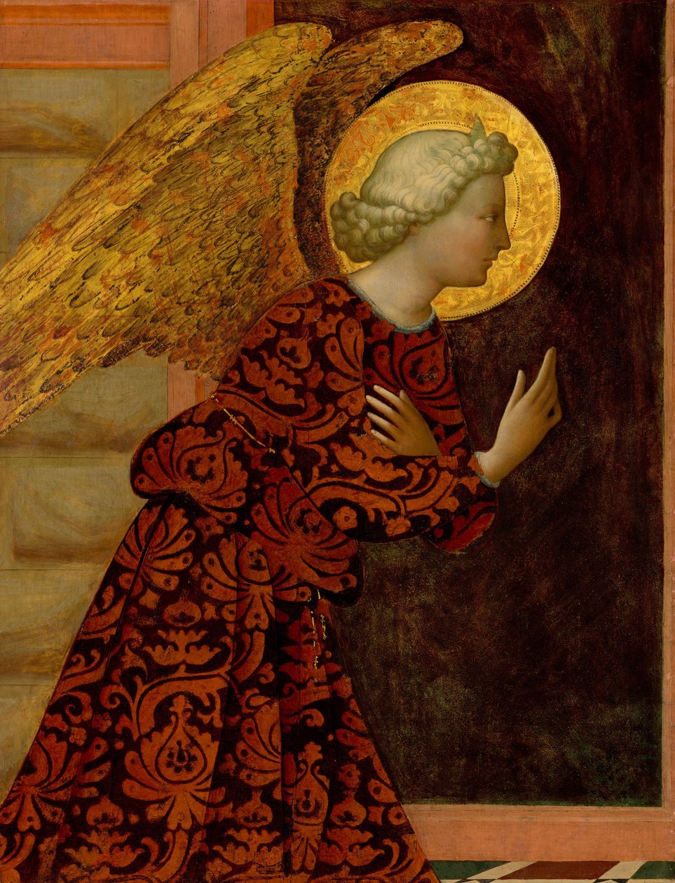 Ärkeängeln Gabriel, ca. 1430. av Masolino da Panicale