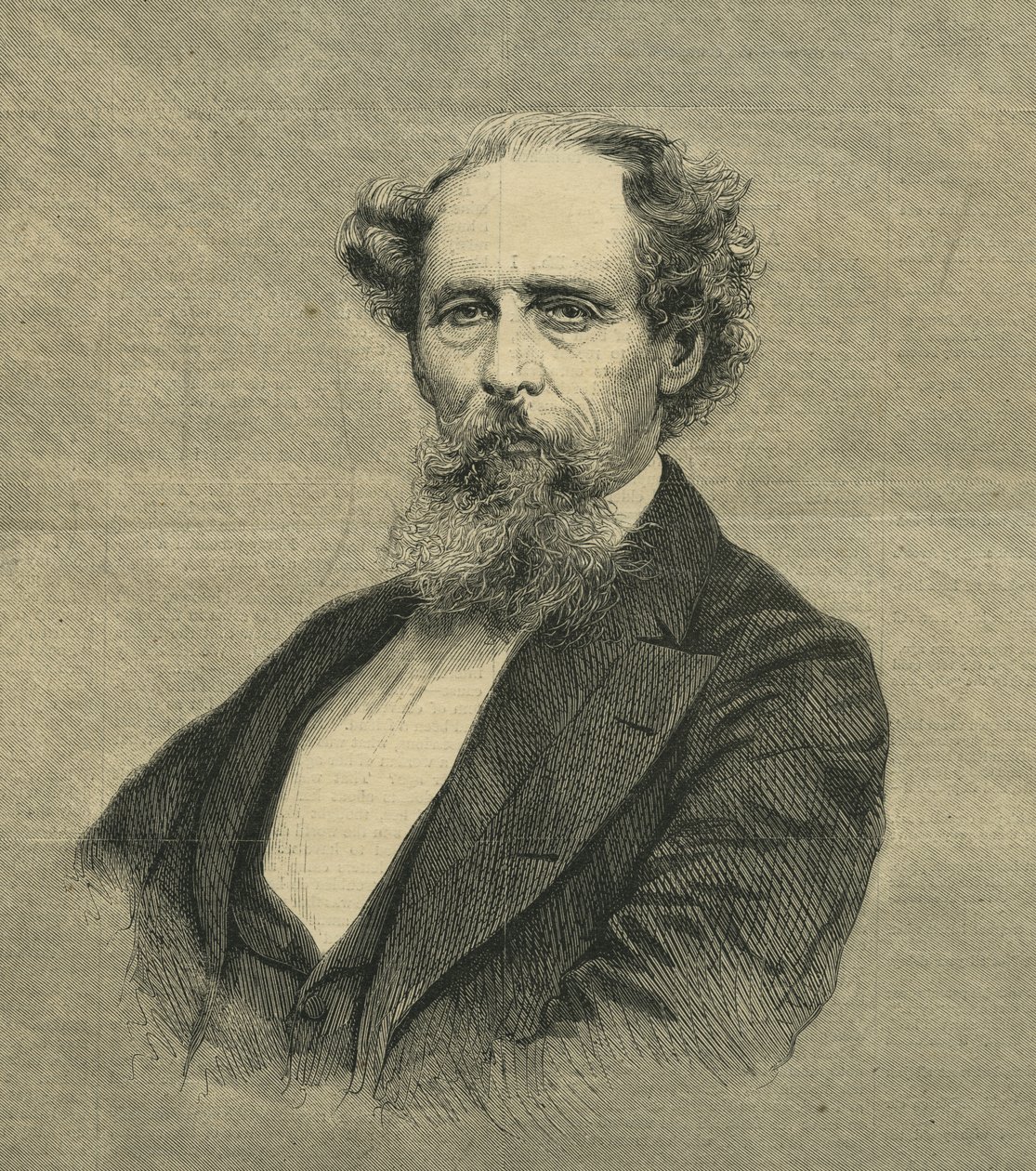 Charles Dickens, för Harpers Weekly av Mason and Co.