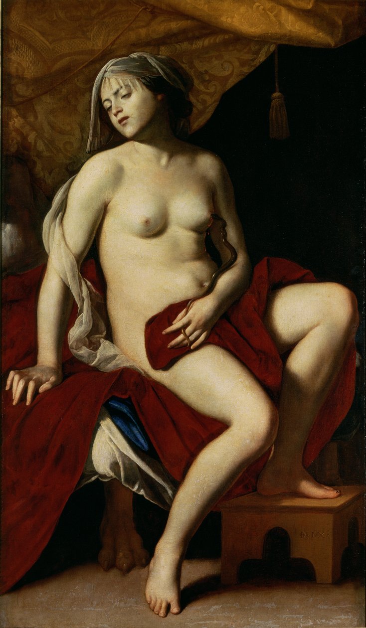 Cleopatra, ca 1640 av Massimo Stanzione