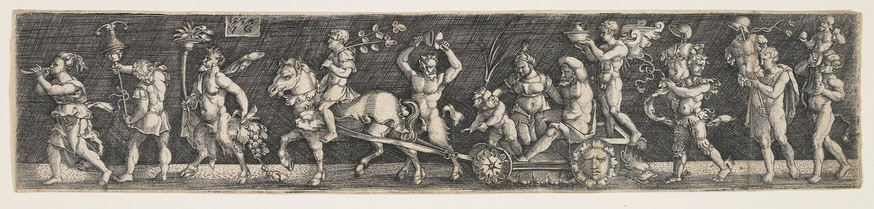 Bacchus triumf, 1534 av Master V. G.