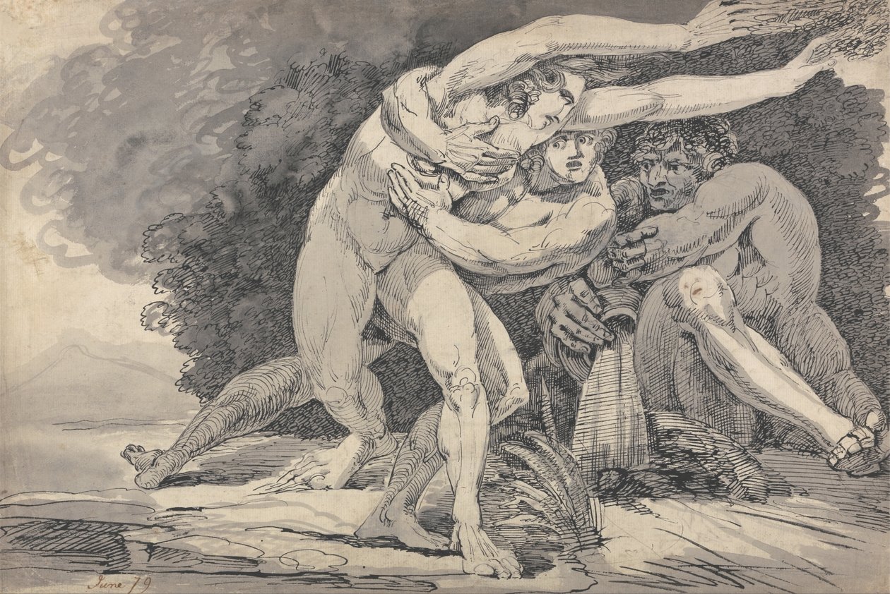 Apollo and Daphne av Master of the Giants