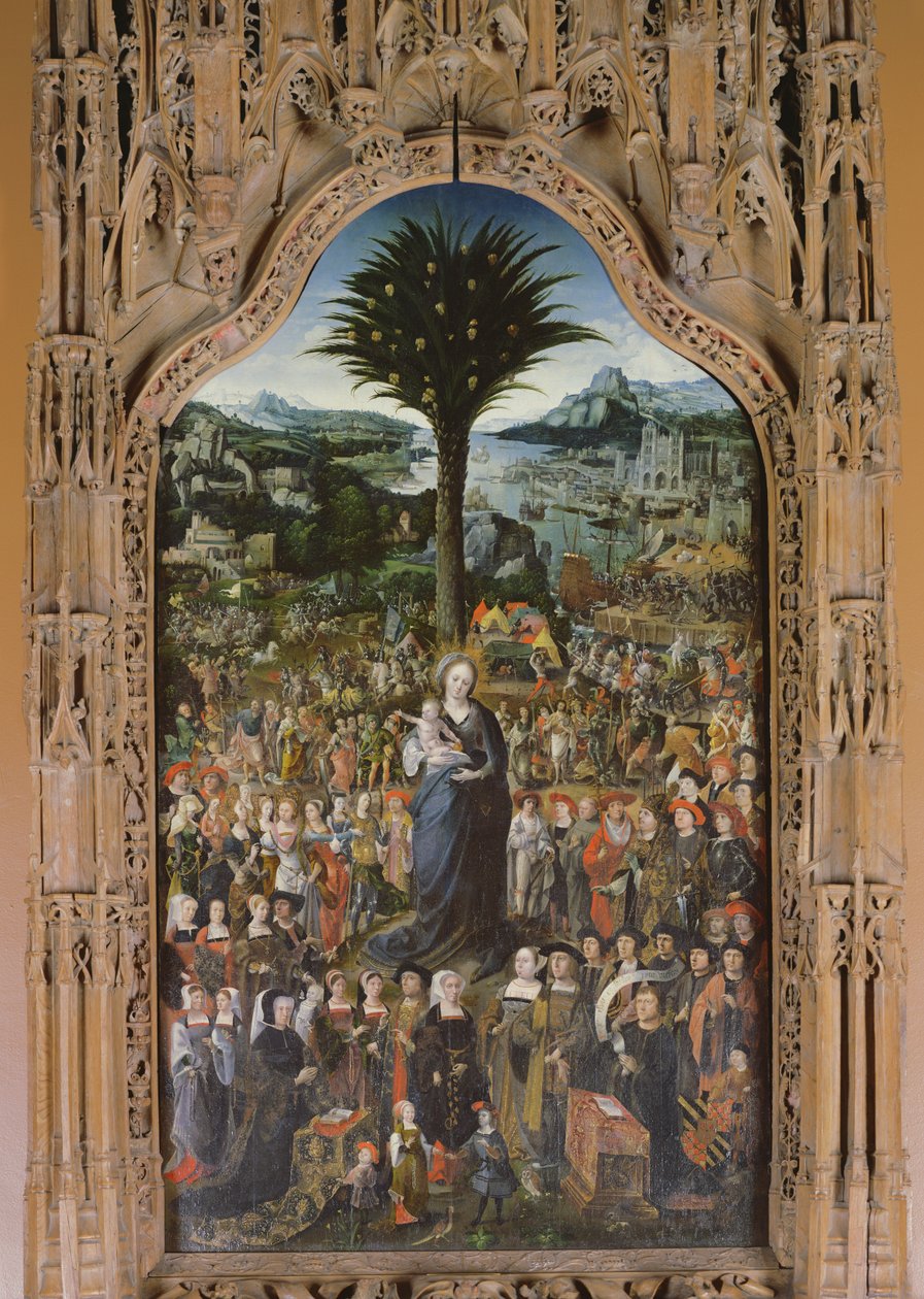Palm utvald av Frälsaren för seger 1520 av Master of Amiens