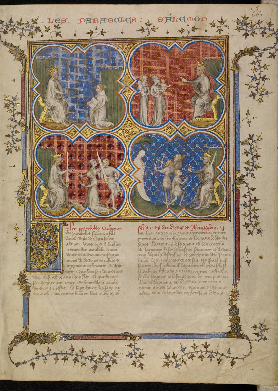 Salomos dom av Master of Jean