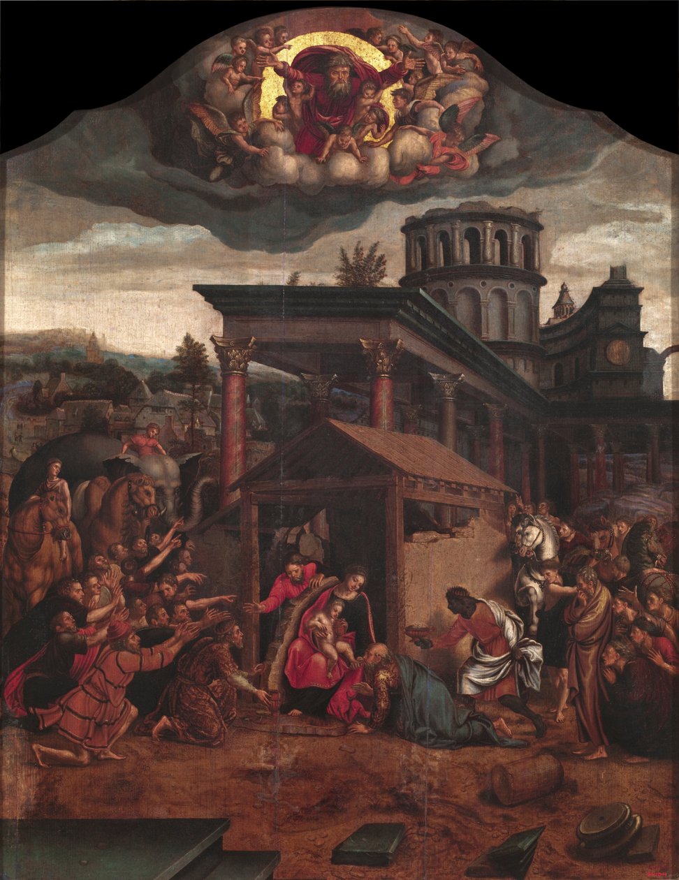 Epiphany av Master of Paul and Barnabas