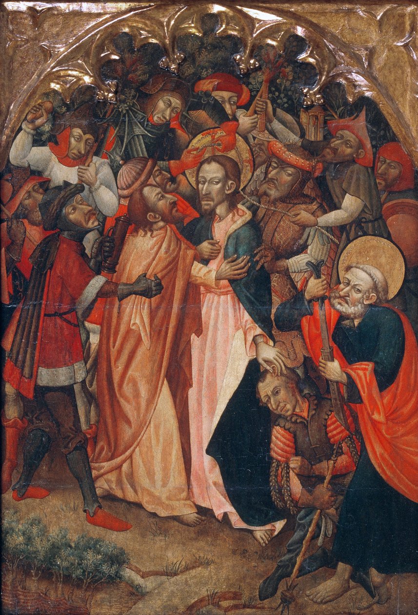 The Kiss of Judas av Master of Retascón