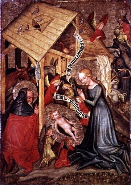 Kristi födelse av Master of the Hohenfurt Calvary