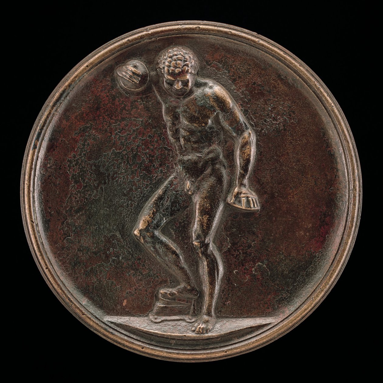 En dansande faun, 1507. av Master A.L.