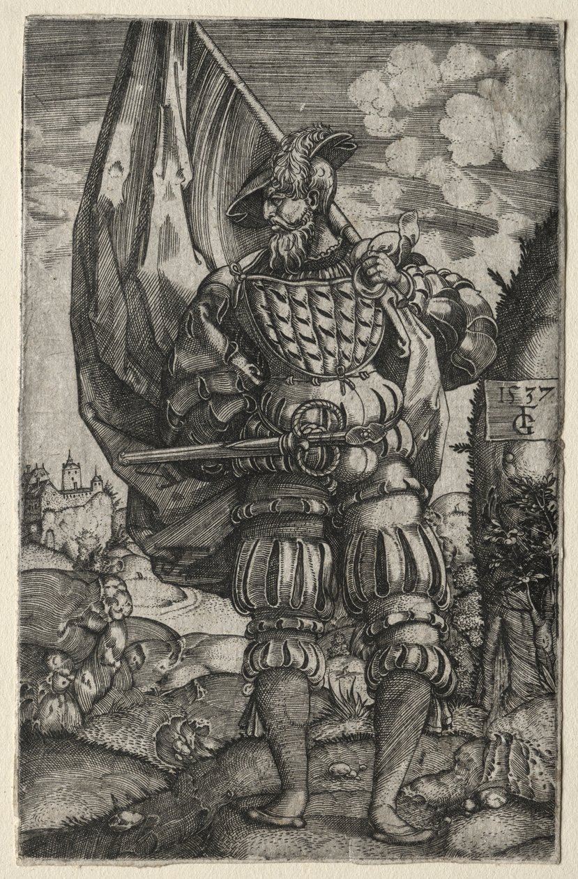 Fanbäraren, 1537. av Master F. G.