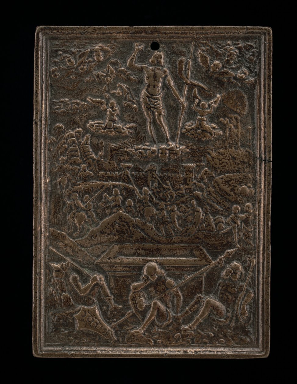 Uppståndelsen, c. 1500. av Master I.F.P.