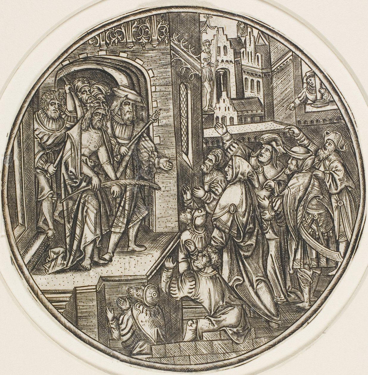 Ecce Homo, från Passionen av Master S