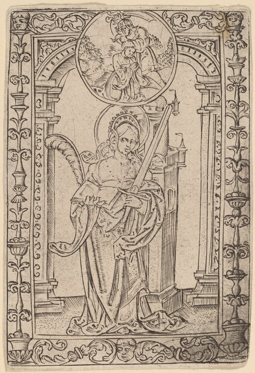 saint barbara av Master S