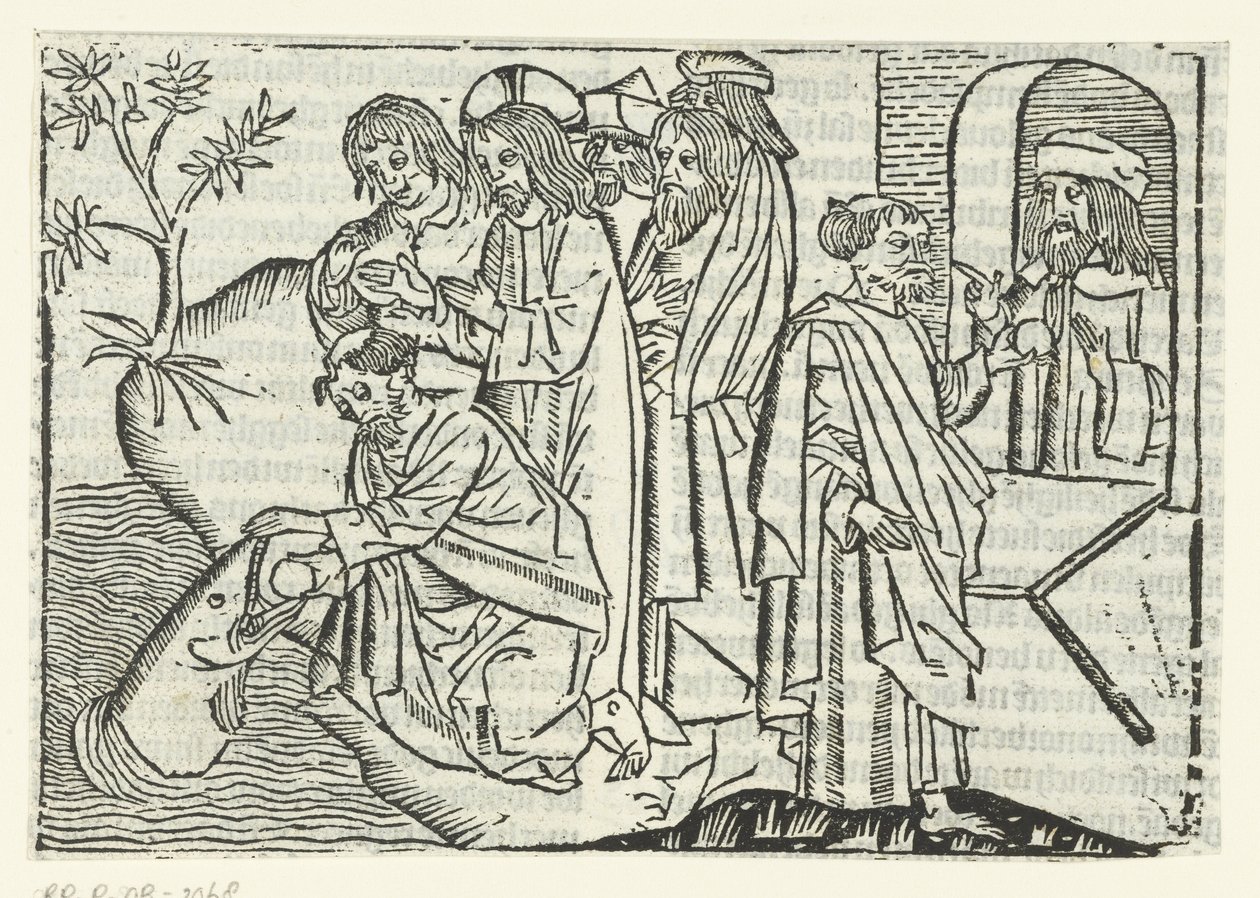 Peter och tempelskatten av Master of Delft (attributed to)