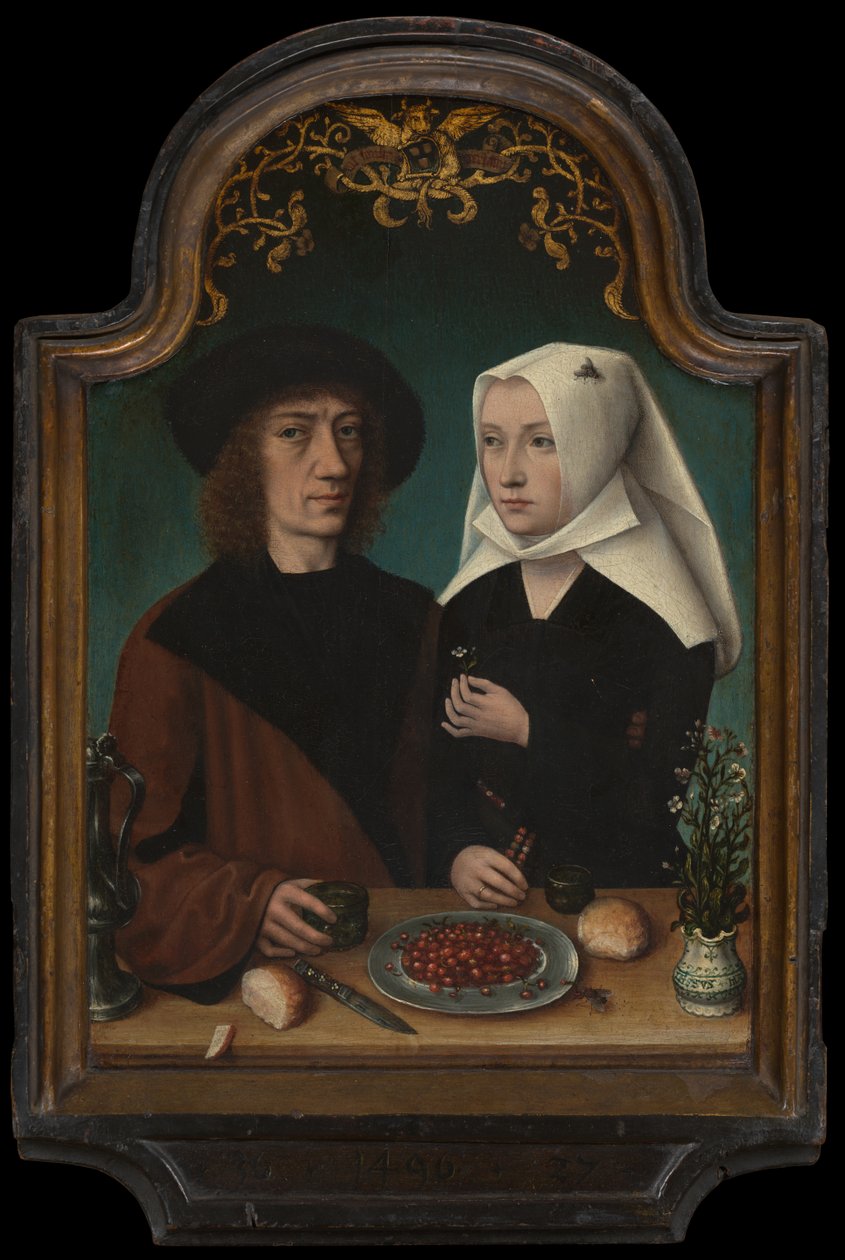 Målaren och hans hustru av Master of Frankfurt