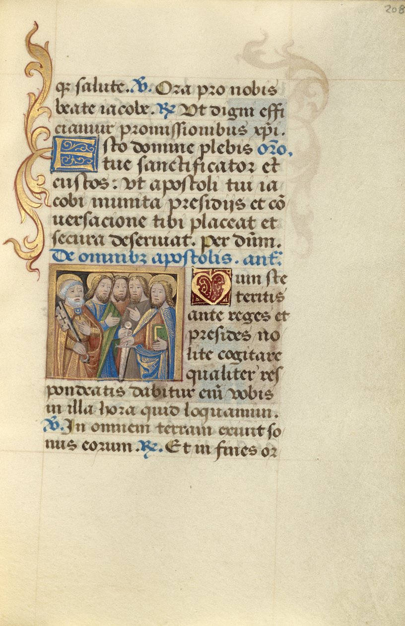 Alla apostlar av Master of Jacques de Besançon