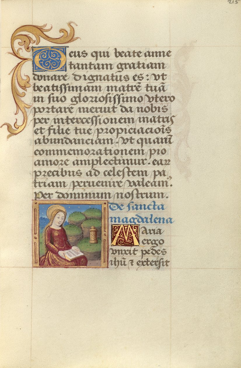 Heliga Maria Magdalena av Master of Jacques de Besançon