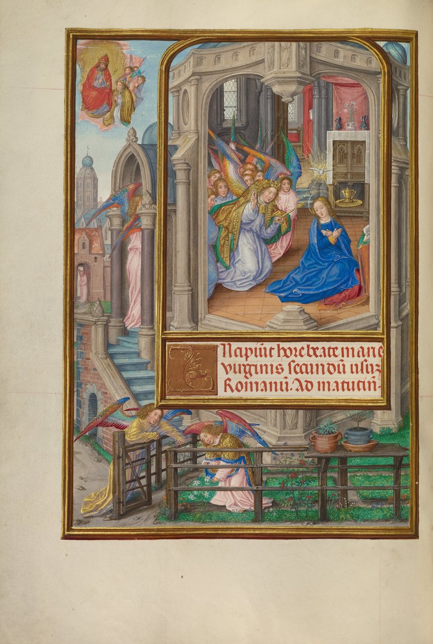 Bebådelsen av Master of James IV of Scotland