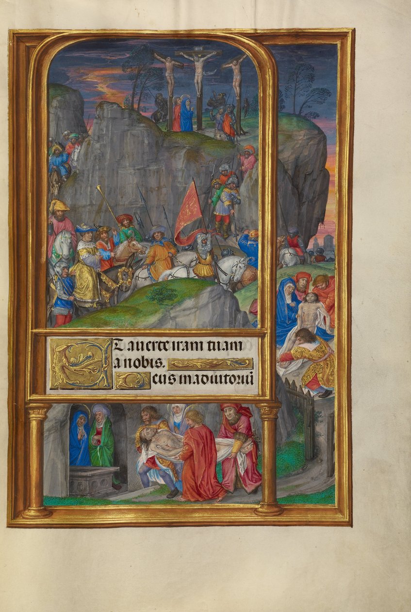 Korsfästelsen av Master of James IV of Scotland