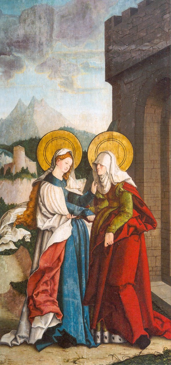 Tyska: Visitation Visitation av Master of Messkirch
