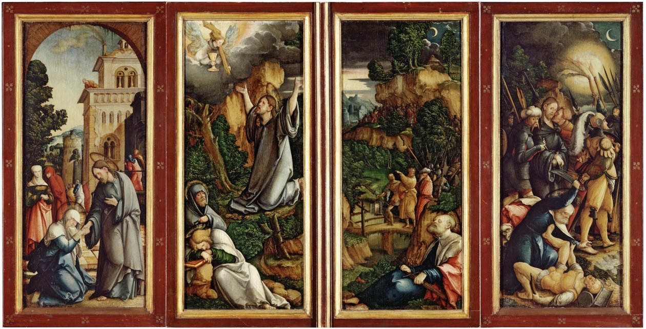 Wildenstein-altartavlan stängd av Master of Messkirch