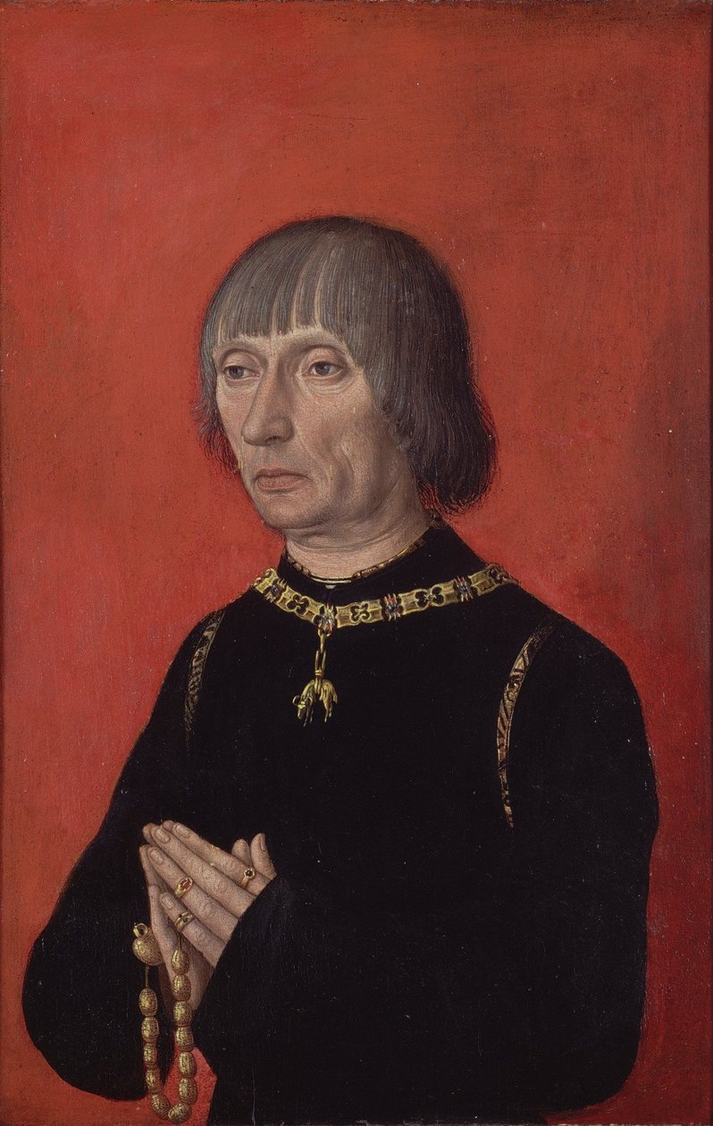 Louis de Gruuthuse av Master of Portraits of Princes