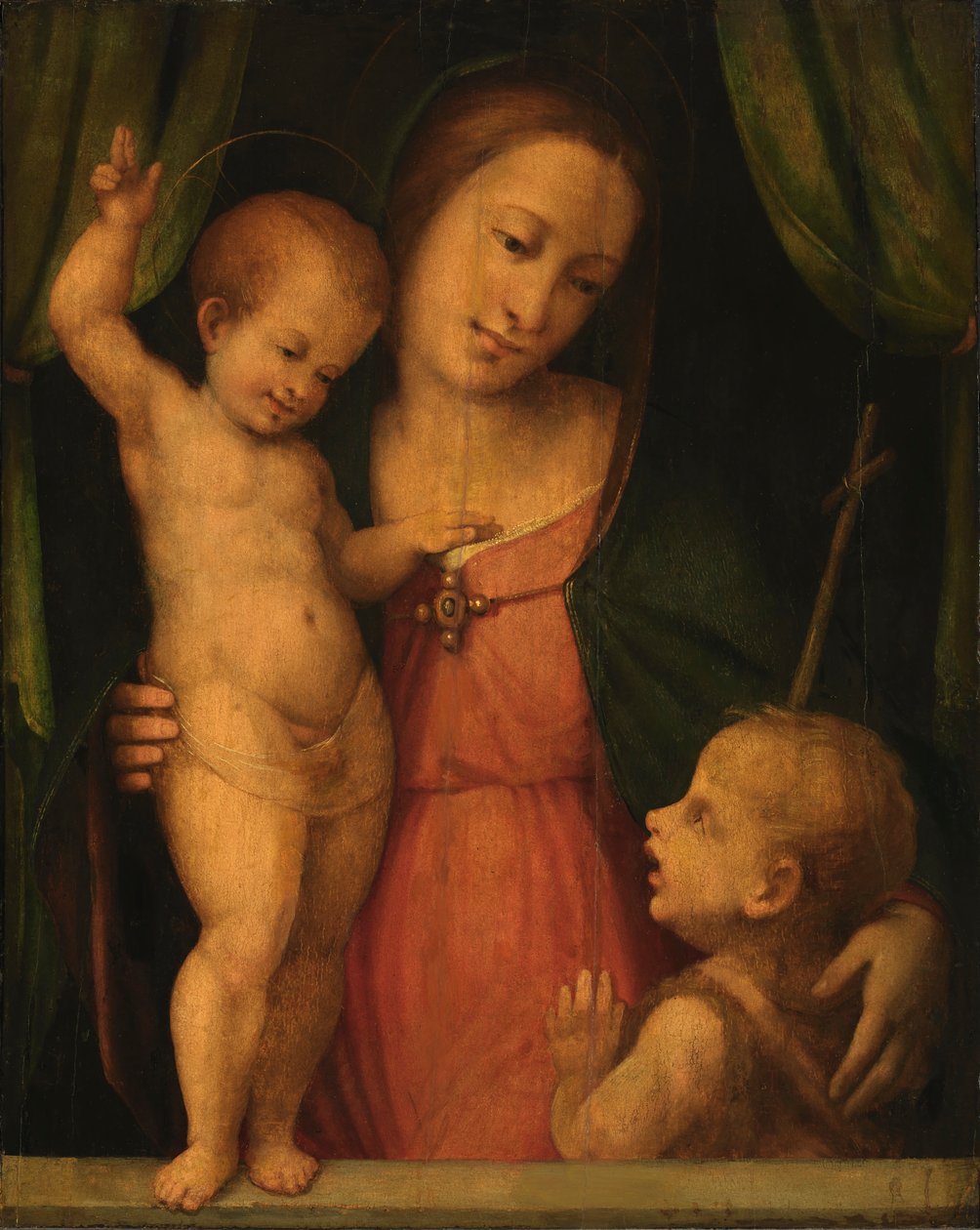 Madonna, ca. 1500-1550. av Master of Serumido