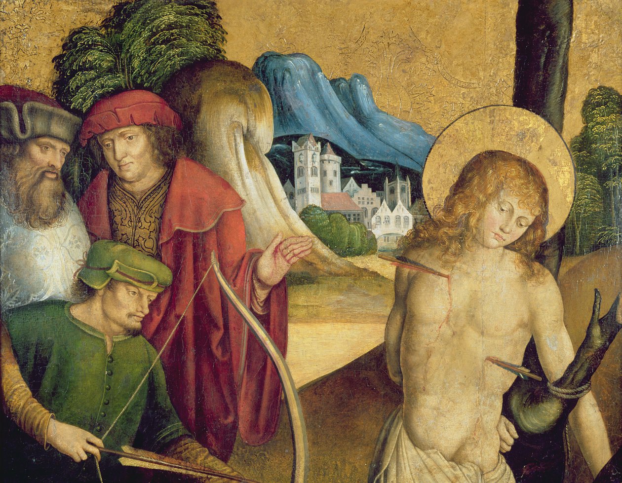 S:t Sebastians martyrskap, ca 1505-10 av Master of Sigmaringen