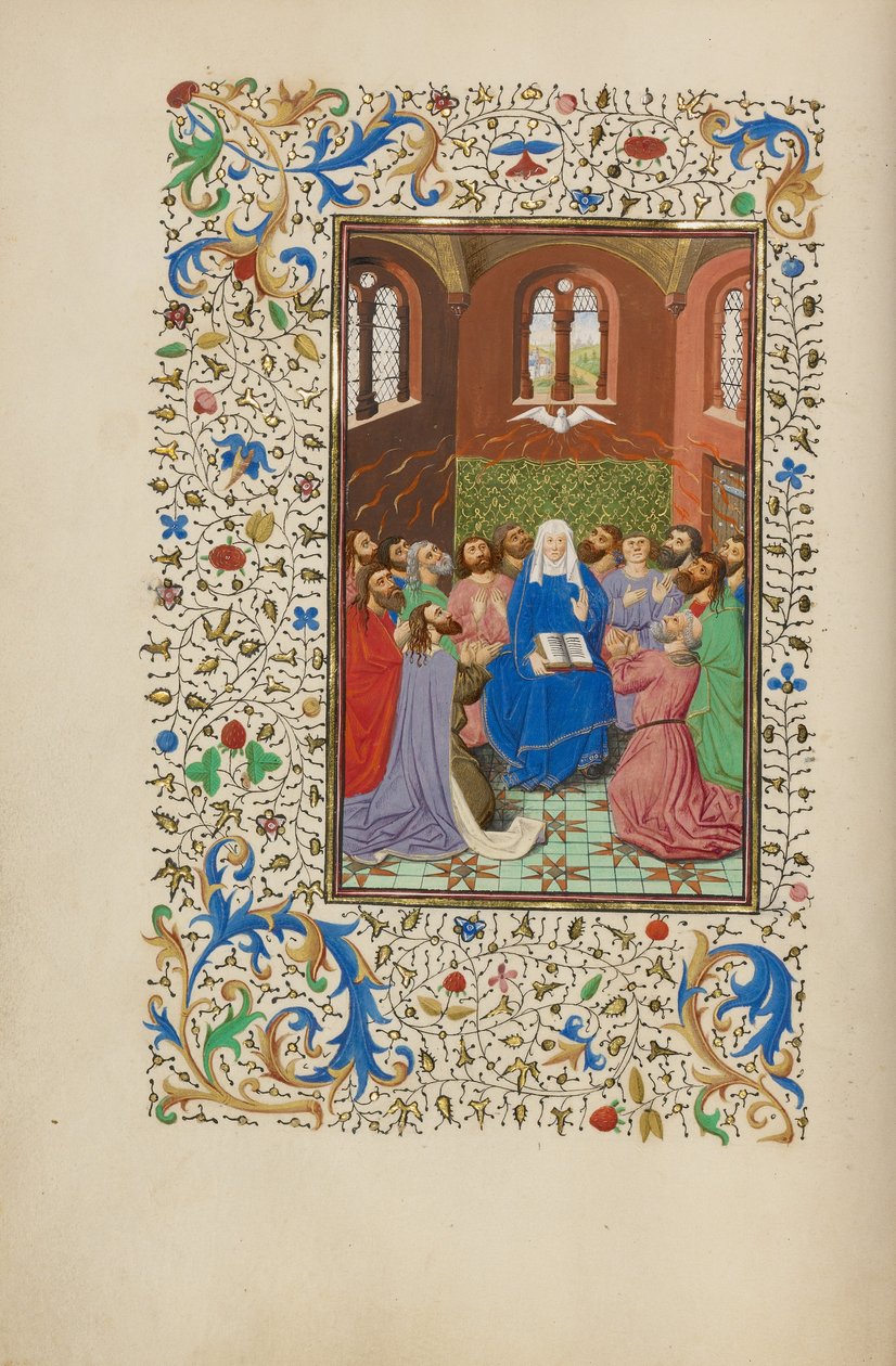 Pingst av Master of Wauquelins Alexander