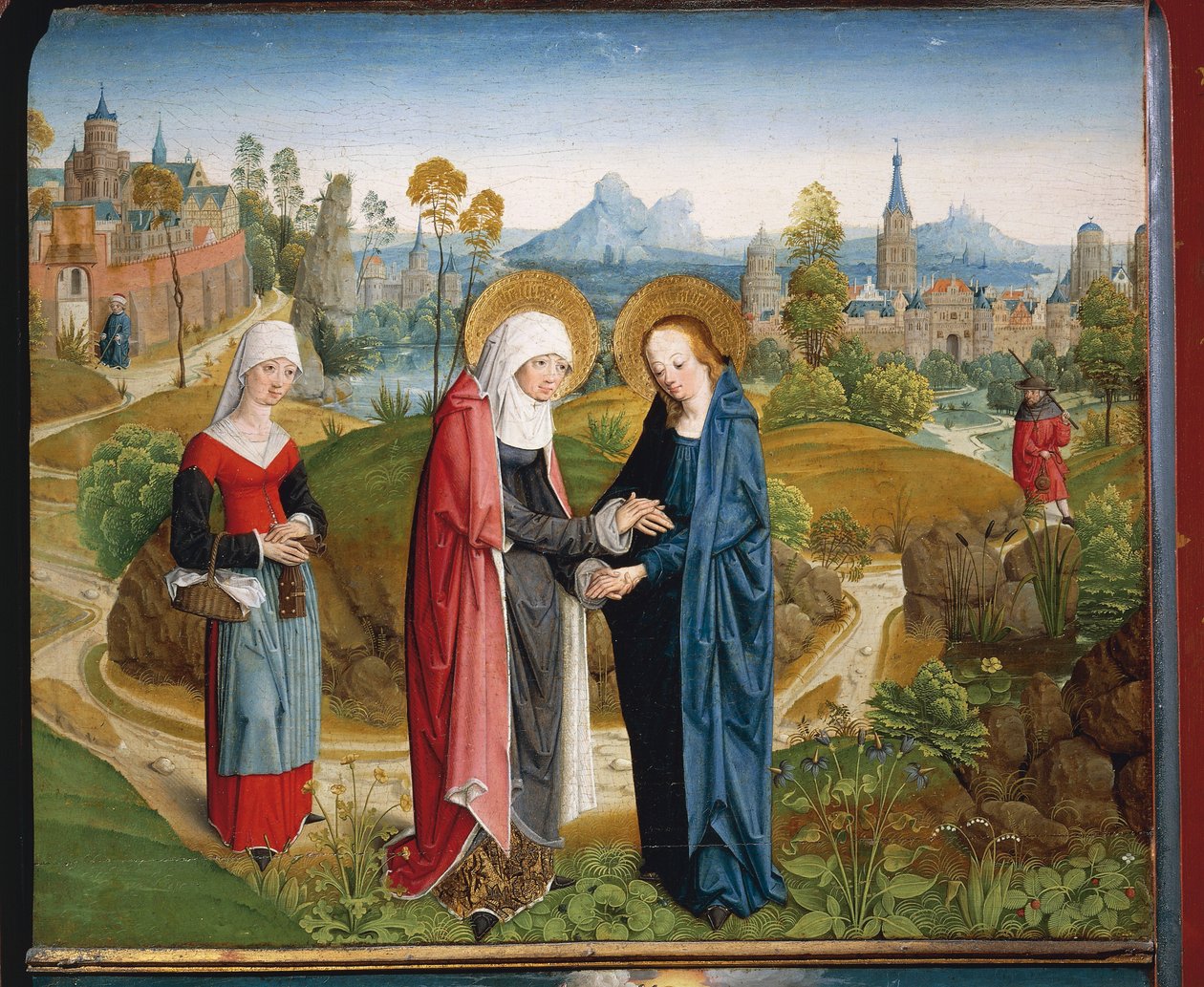Besöket av Master of the Aachen Altar