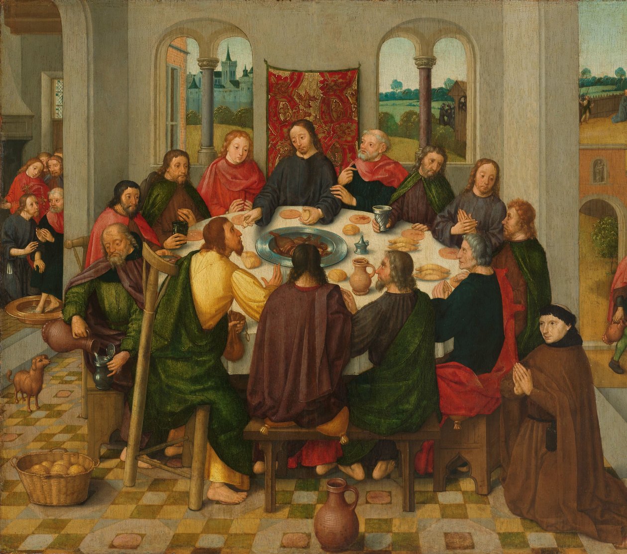 Sista måltiden av Master of the Amsterdam Death of