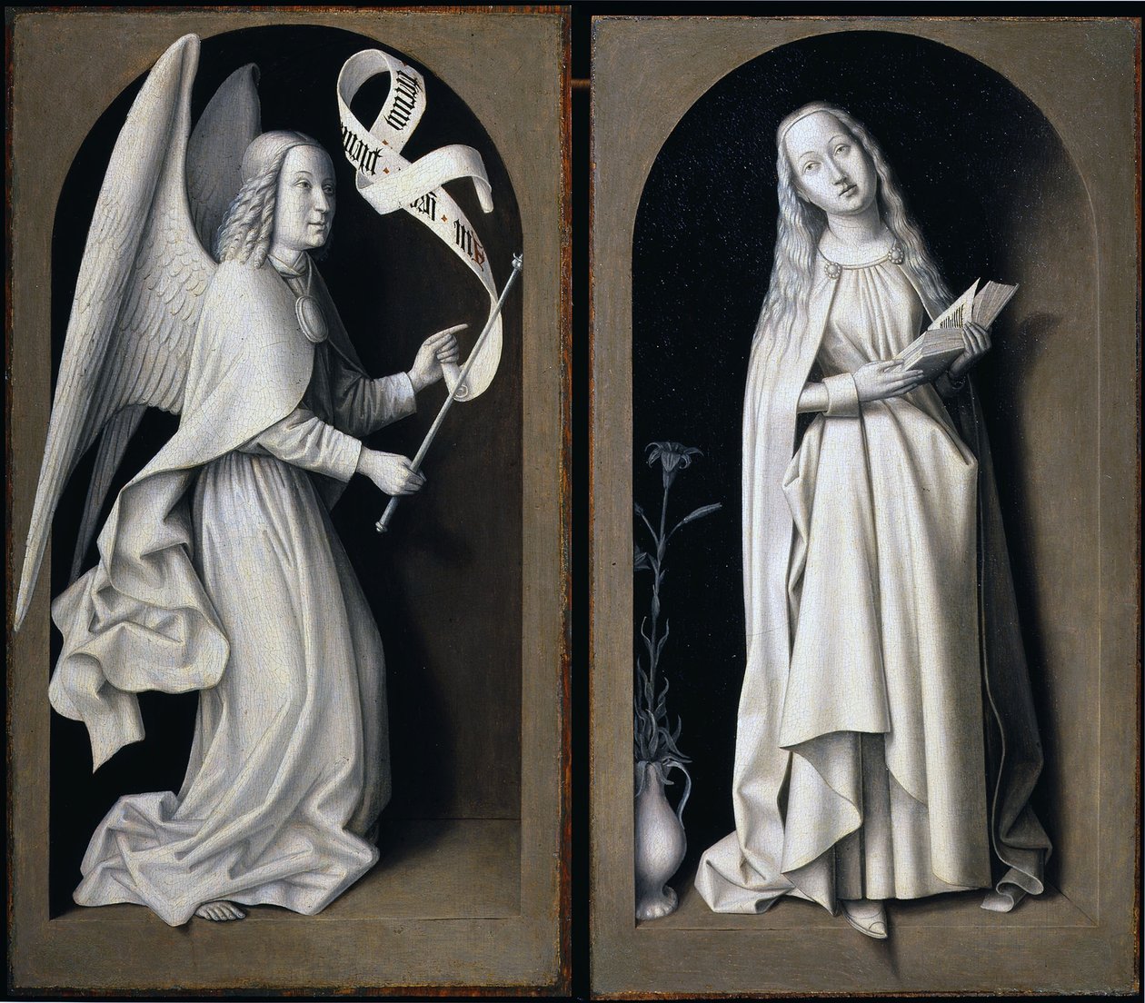 Bebådelsen, 1489 av Master of the Baroncelli Portraits