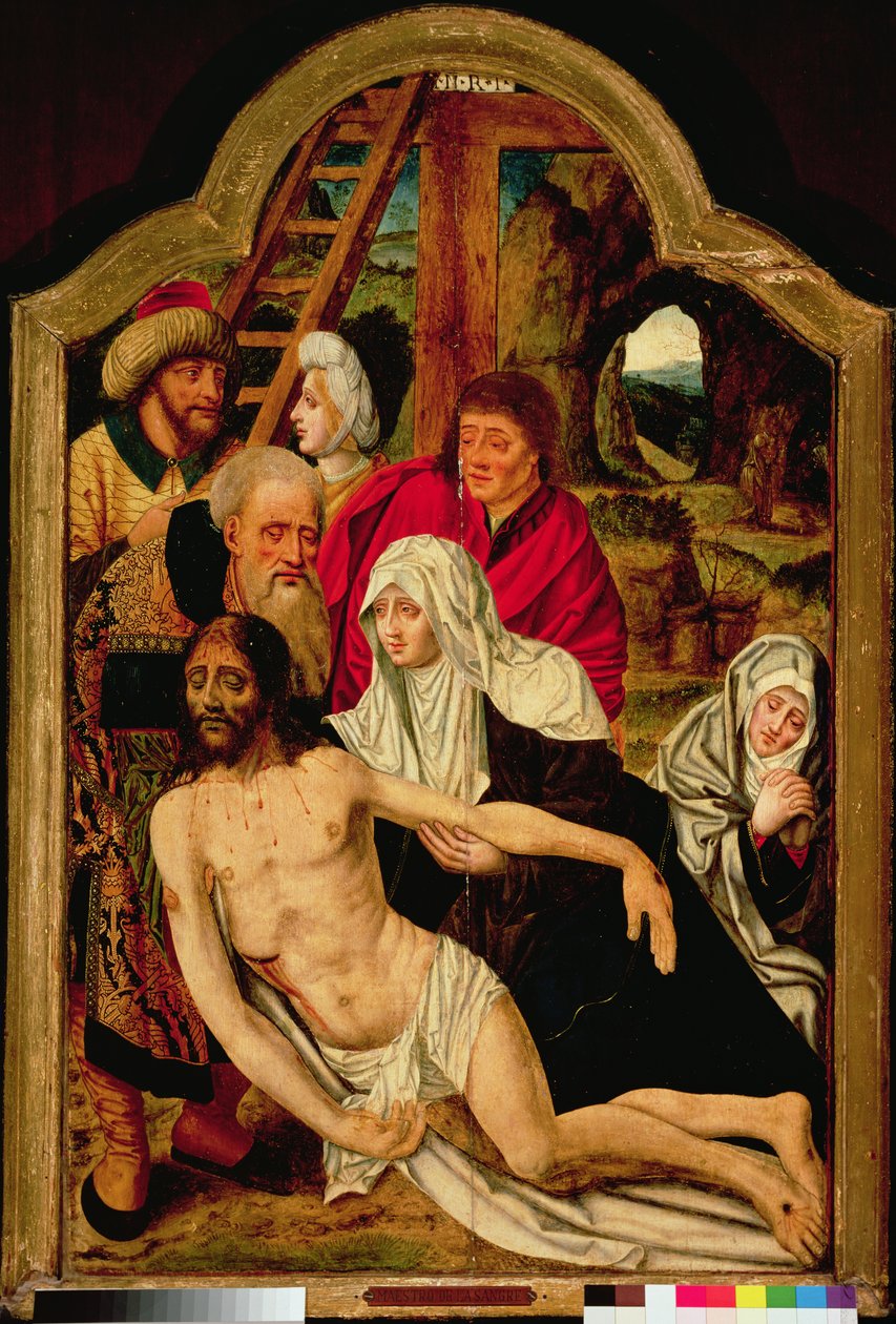 Nedstigning från korset av Master of the Holy Blood