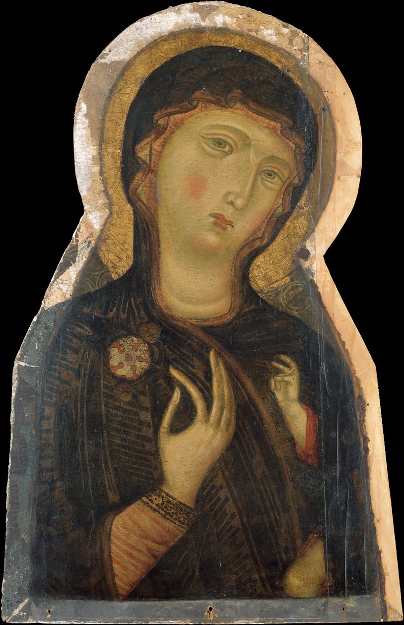 Madonna och barn, ca. 1280. av Master of the Magdalen