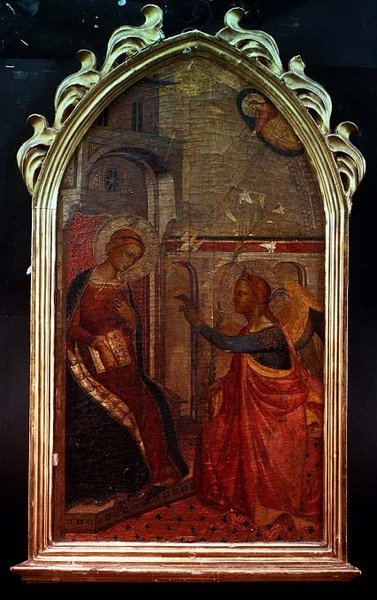 Bebådelsen av Master of the Misericordia