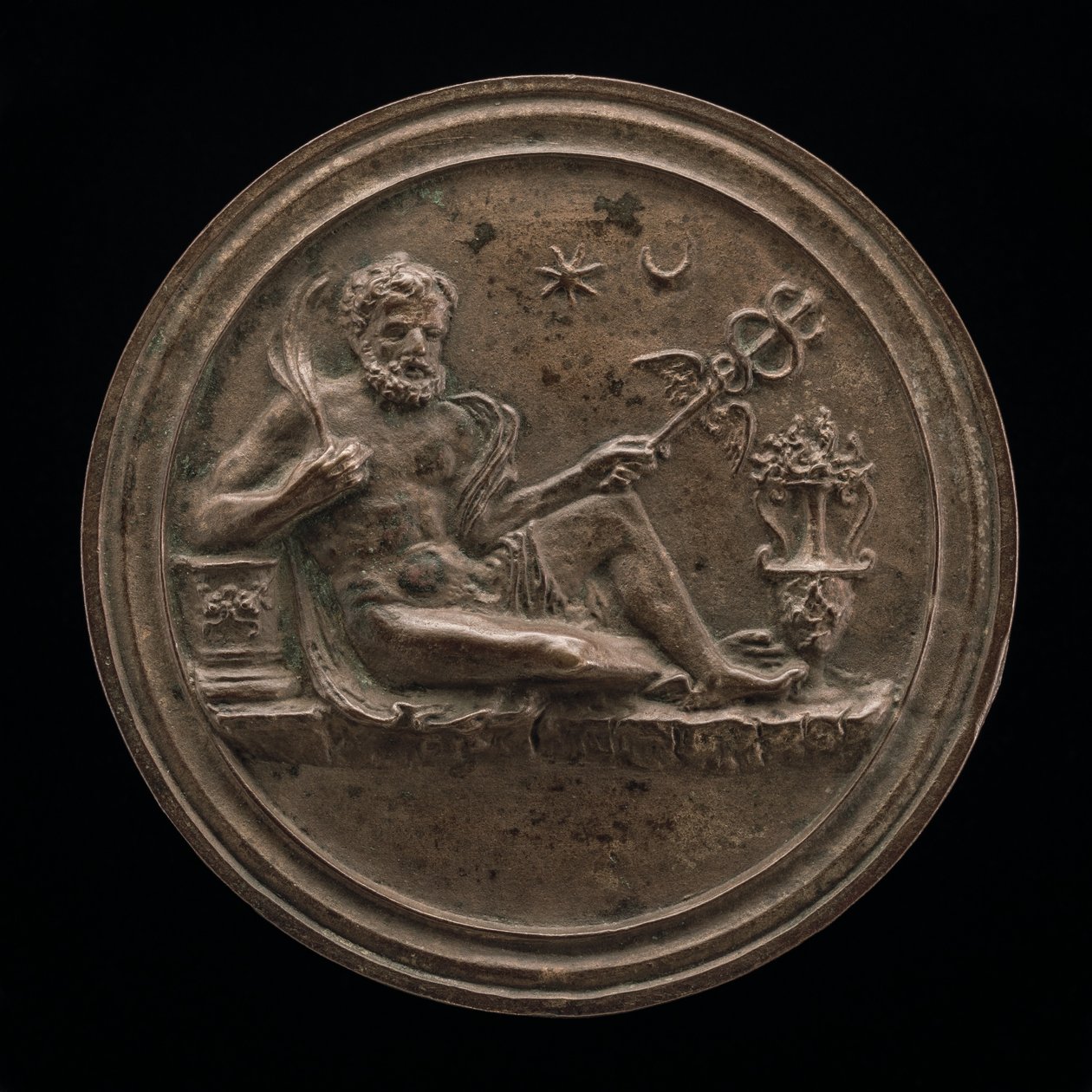 Merkurius, tidigt 1500-tal. av Master of the Roman Charity