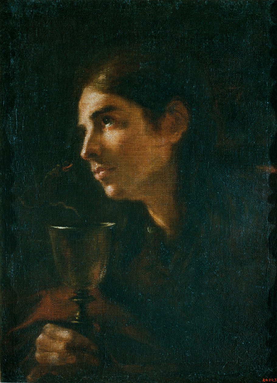 Saint John the Evangelist av Mateo Cerezo