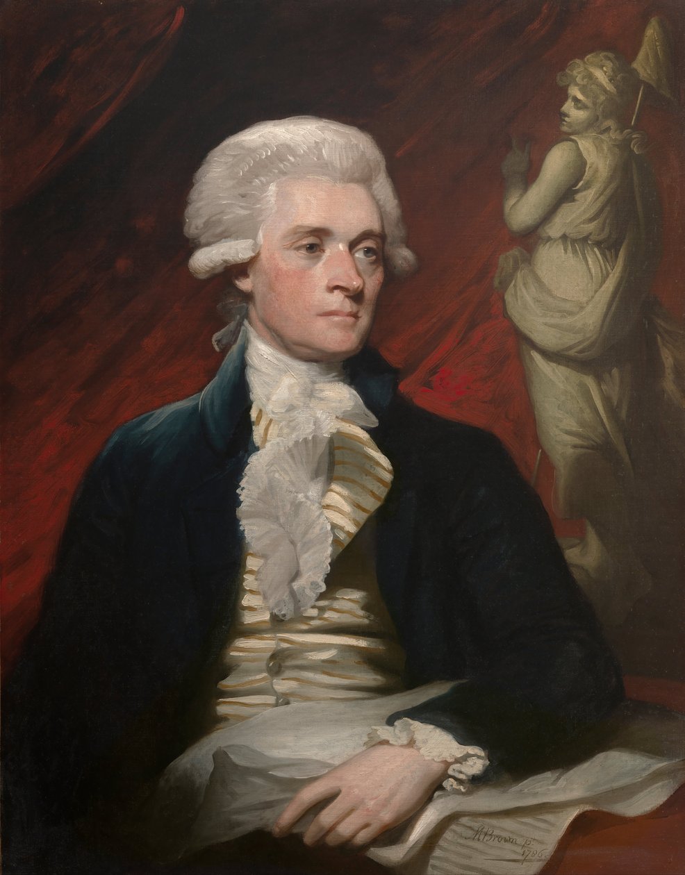 Thomas Jefferson av Mather Brown