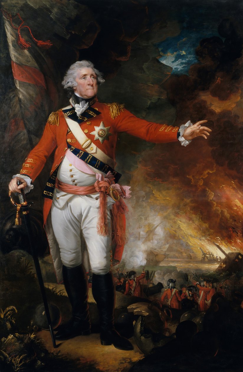 General George Eliott, 1790. av Mather Brown