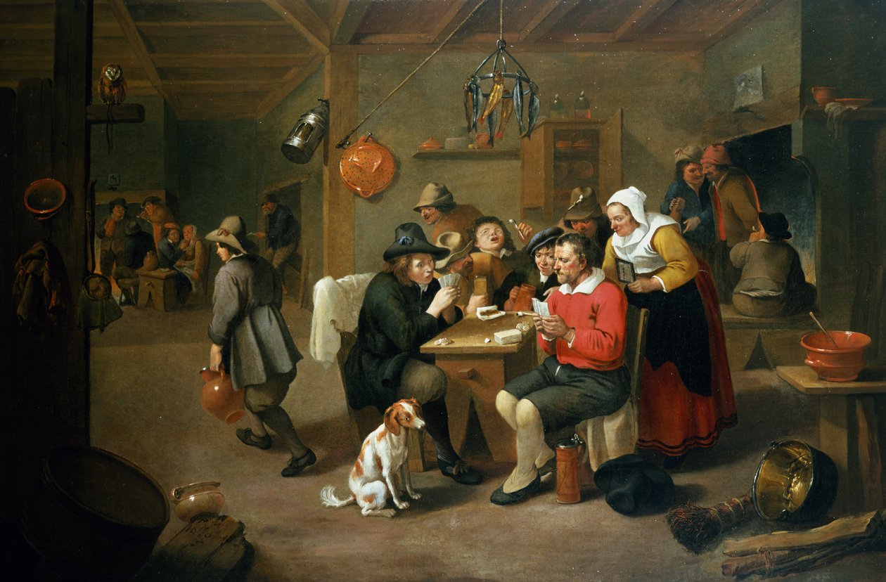 Kortspelarna av Matheus van Helmont