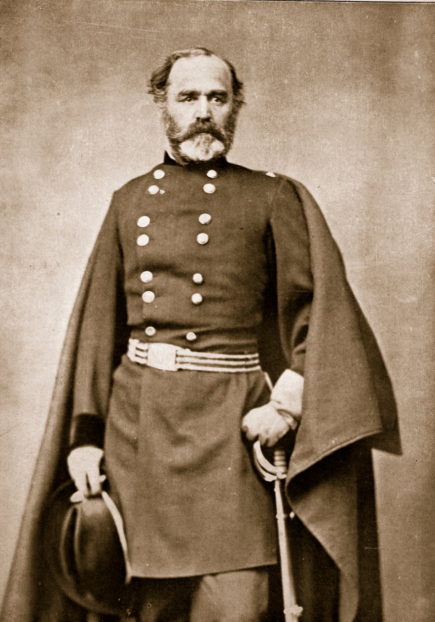 General M. C. Meigs, 1861-65 av Mathew B. Brady