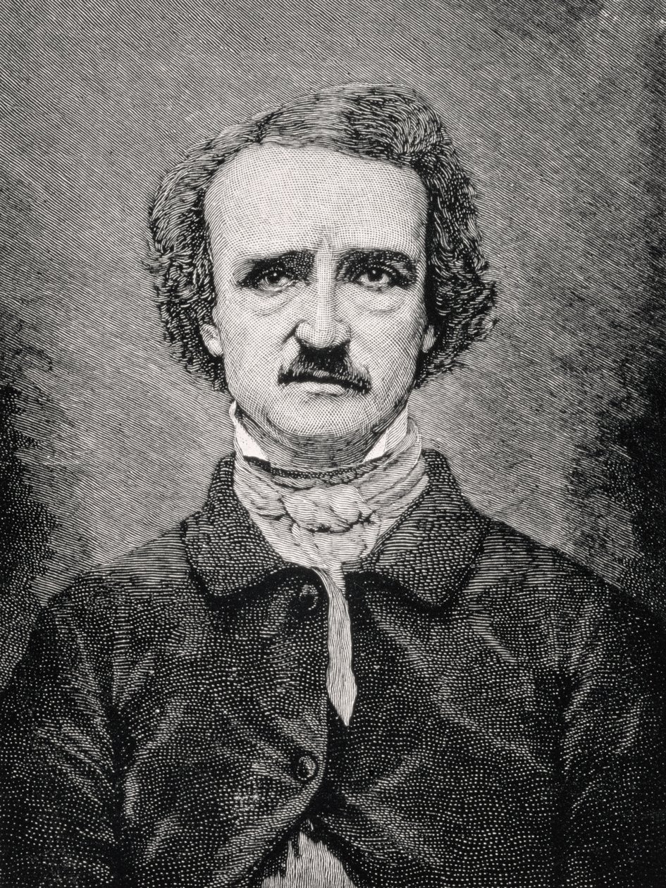 Edgar Allan Poe (1809-1849) av Mathew B. Brady