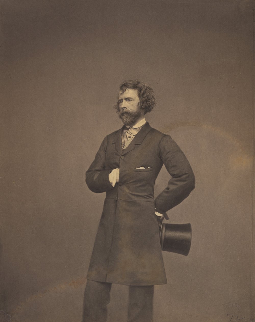 Nathaniel Parker Willis av Mathew B. Brady
