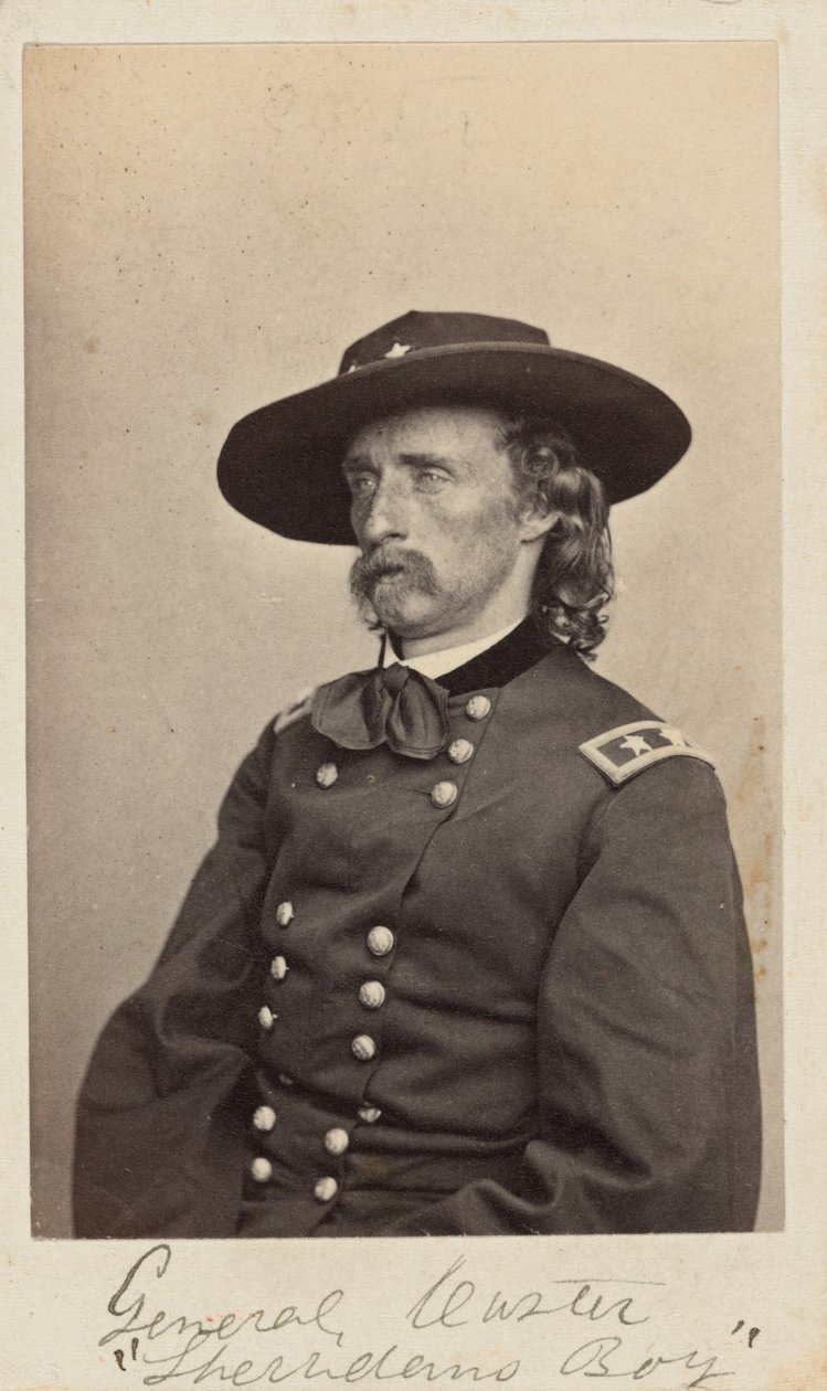 General George Armstrong Custer,1865 (foto) av Mathew Brady