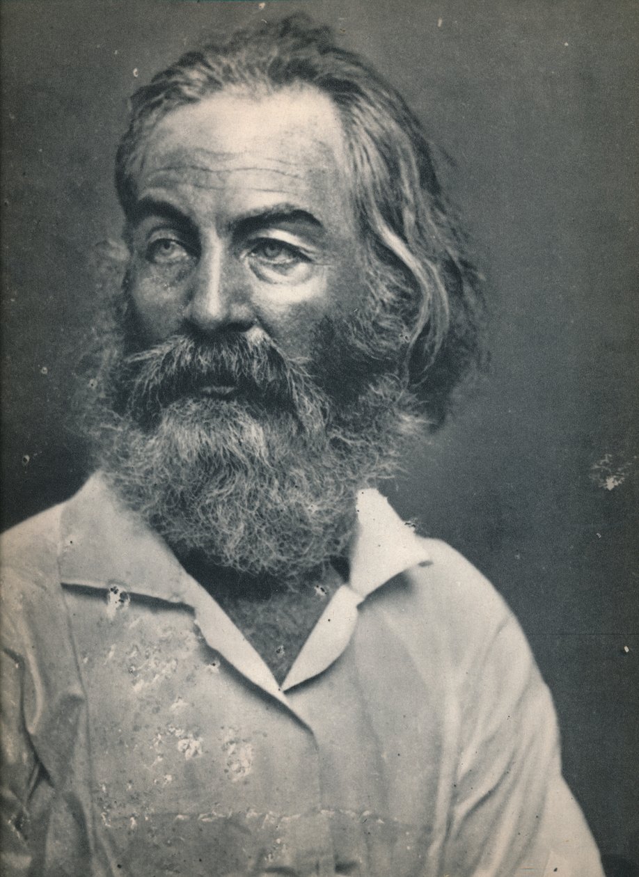 Walt Whitman, c1862, 1939 av Mathew B. Brady