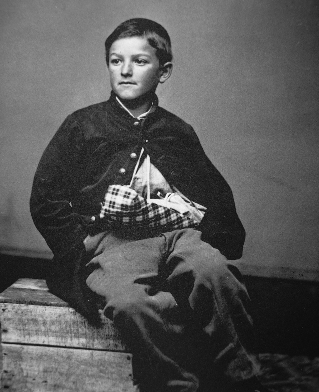 William Black, Union trummis pojke (s/v foto) av Mathew Brady