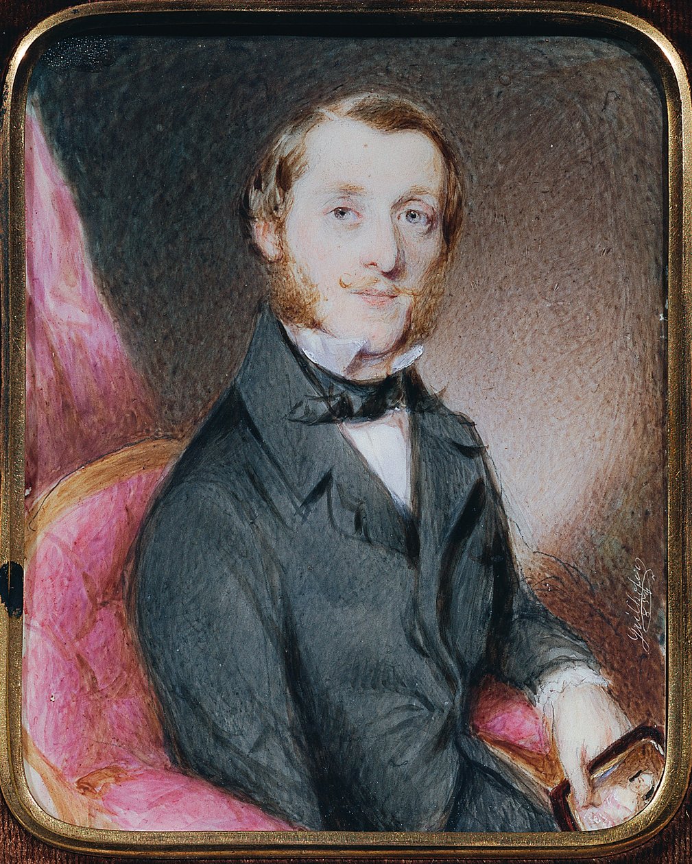 porträtt av en gentleman av Mathias Grilhofer