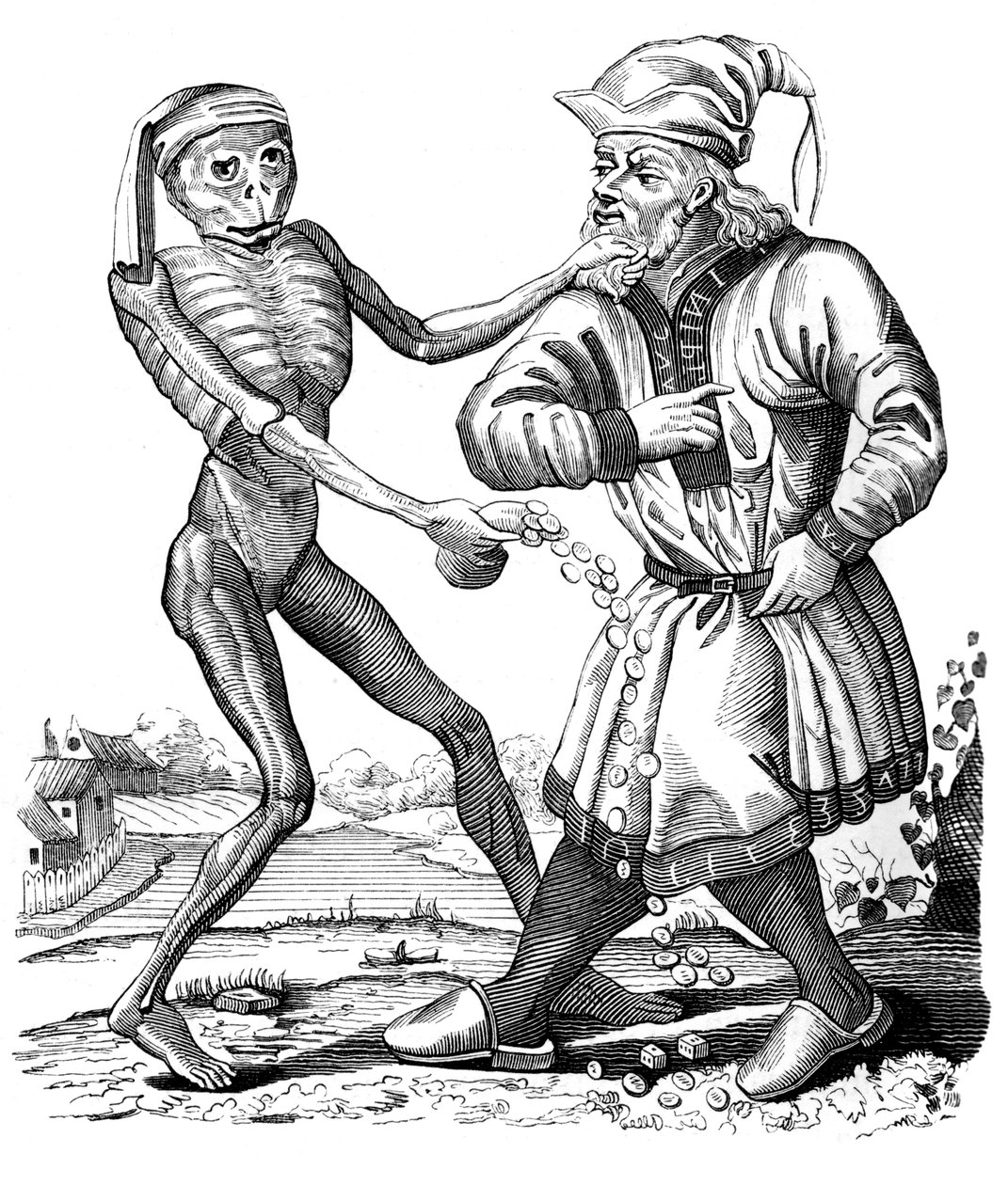 Döden och juden, 1600-talet 1849. av Mathieu Marian