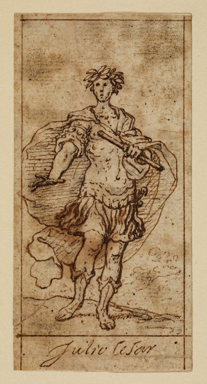 Julius Caesar av Matias de (attr.to) Torres