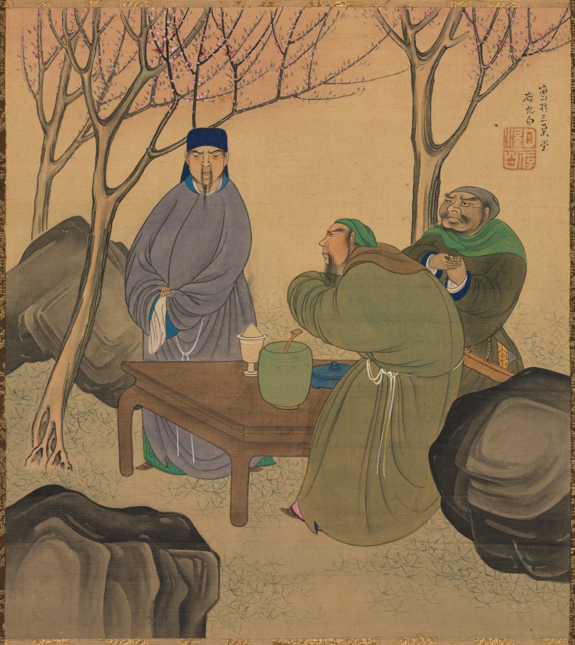 Romance of the Three Kingdoms, 1800-talet av Matsumura Goshun