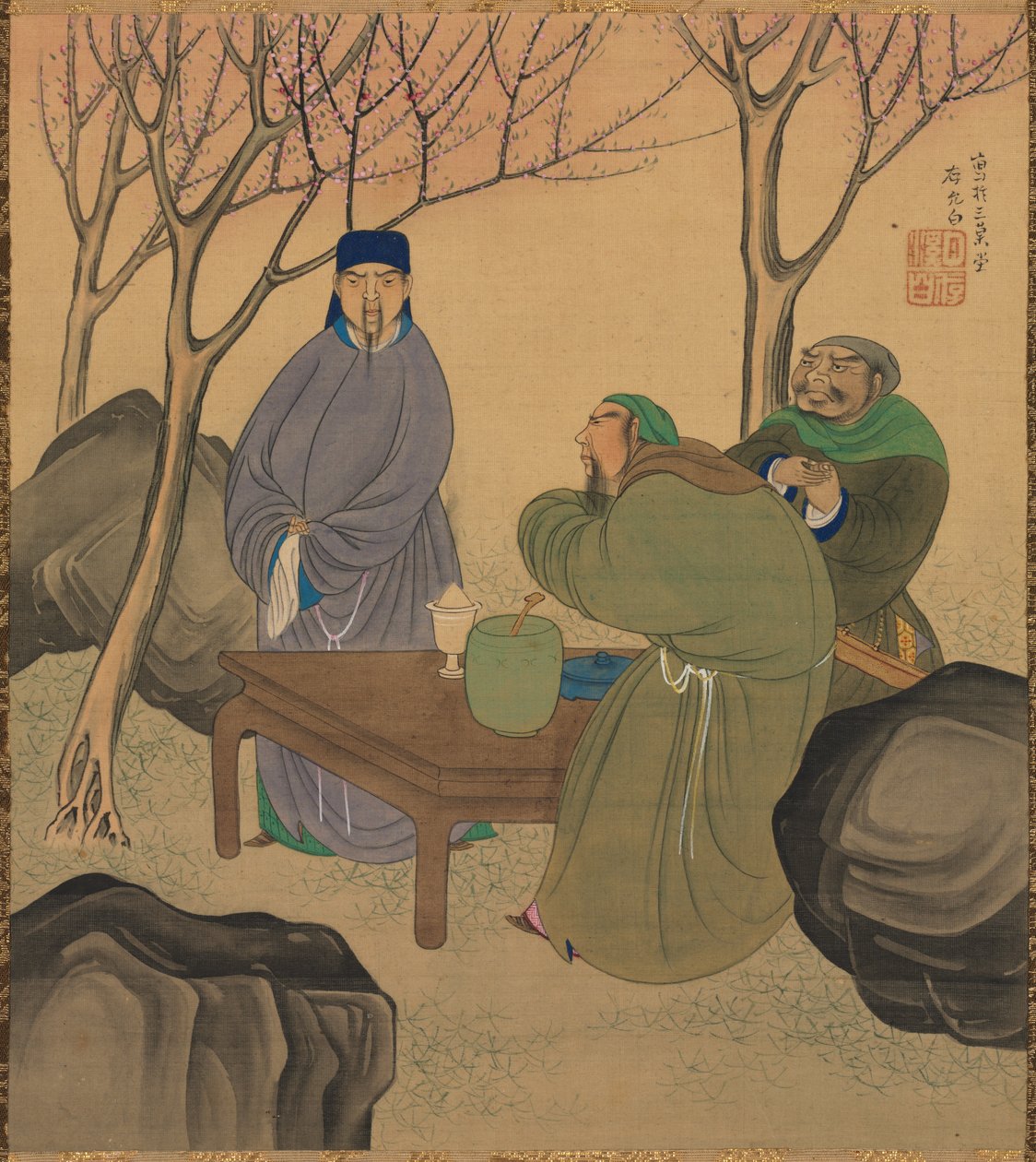 Romance of the Three Kingdoms, 1800-talet. av Matsumura Goshun