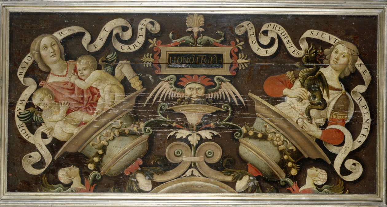 Allegories of Virtue, c.1510-15 (tempera på furu) av Matteo di Giuliano di Lorenzo Balducci